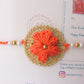 Set of 4 CHAKRA Rakhi for Brother with Post Card - jasmeyhomes