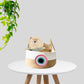 Premium Cotton Evil Eye Hamper Basket – Perfect for Wedding, Baby Shower & Festival Return Gifting