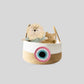 Premium Cotton Evil Eye Hamper Basket – Perfect for Wedding, Baby Shower & Festival Return Gifting