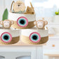 Premium Cotton Evil Eye Hamper Basket – Perfect for Wedding, Baby Shower & Festival Return Gifting