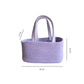Set of 2 Cotton Baskets- Lavender & Aqua