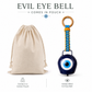 Evil Eye Cow Bell for Wall Decor & Gifting