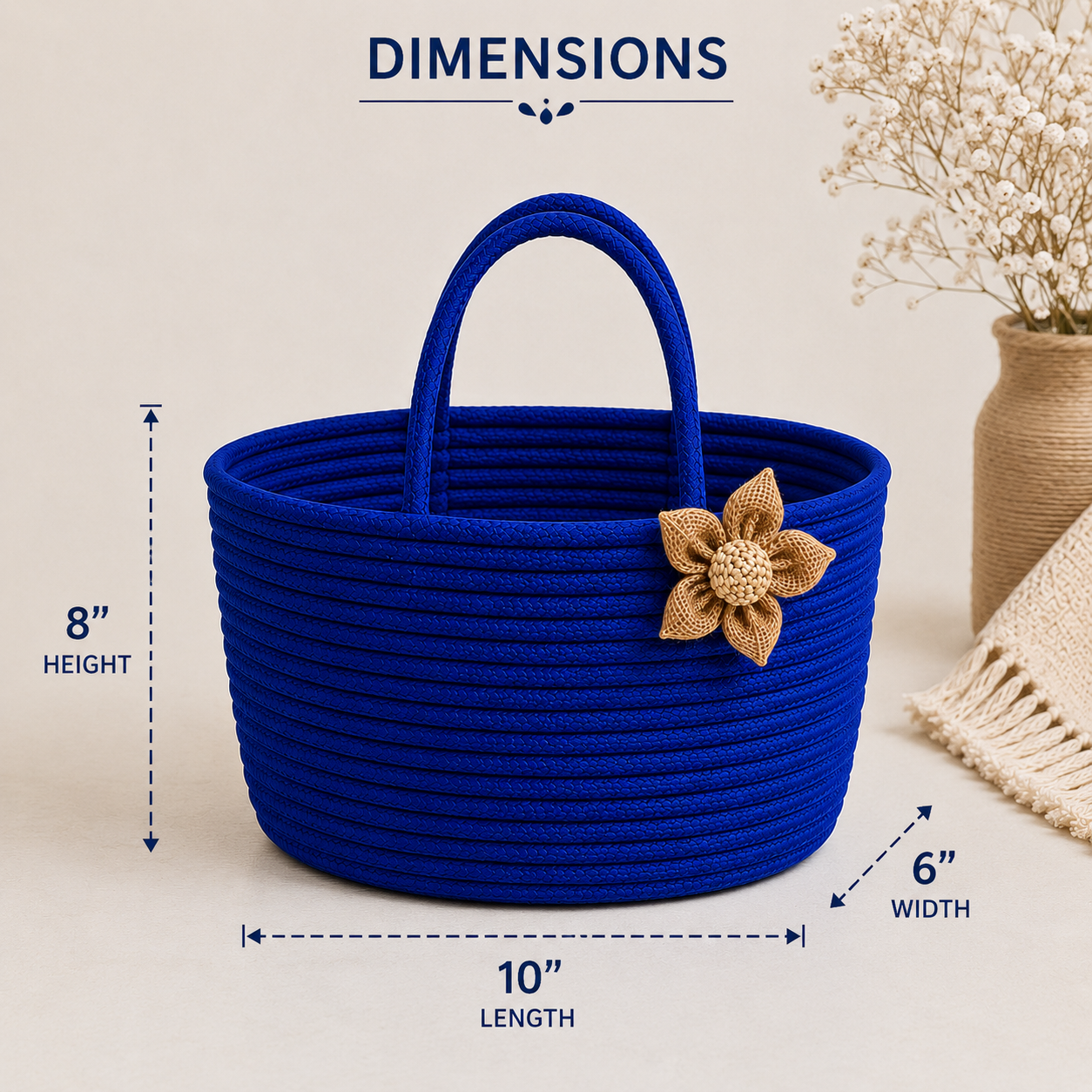 Blue Lunch Bag for Office