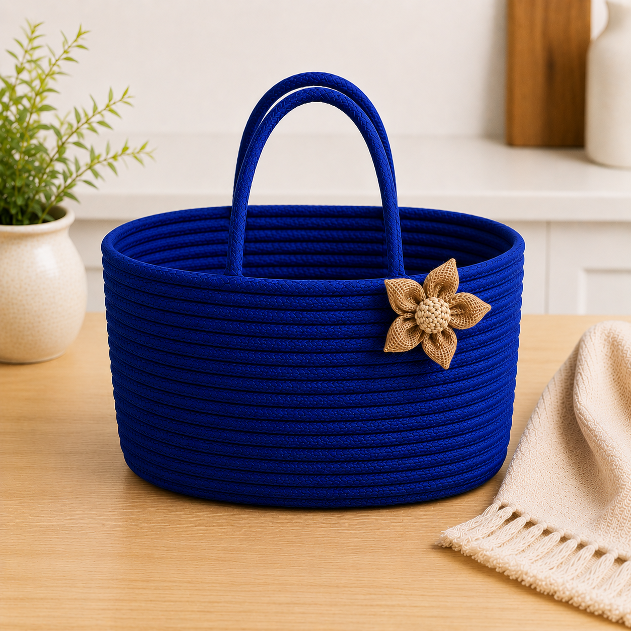Blue Lunch Bag for Office