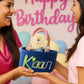 Personalized Cotton Rope Baskets with Name