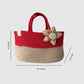 Shubh Crimson Basket | Room Hamper Basket for Gifting with Jute Bow