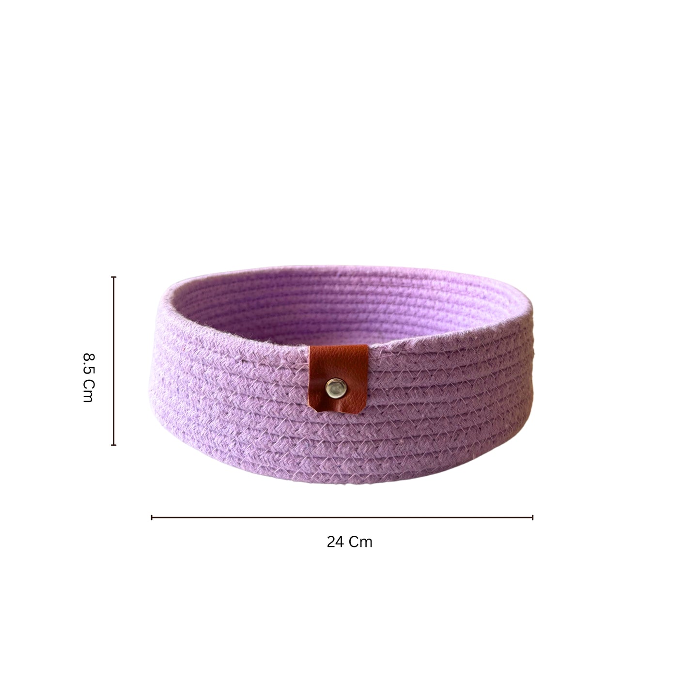 Lavender Cotton Desk Organiser