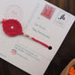 Set of 2 ASHOKA Rakhi for Brother with Post Card - jasmeyhomes