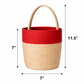 Milk Basket - RED