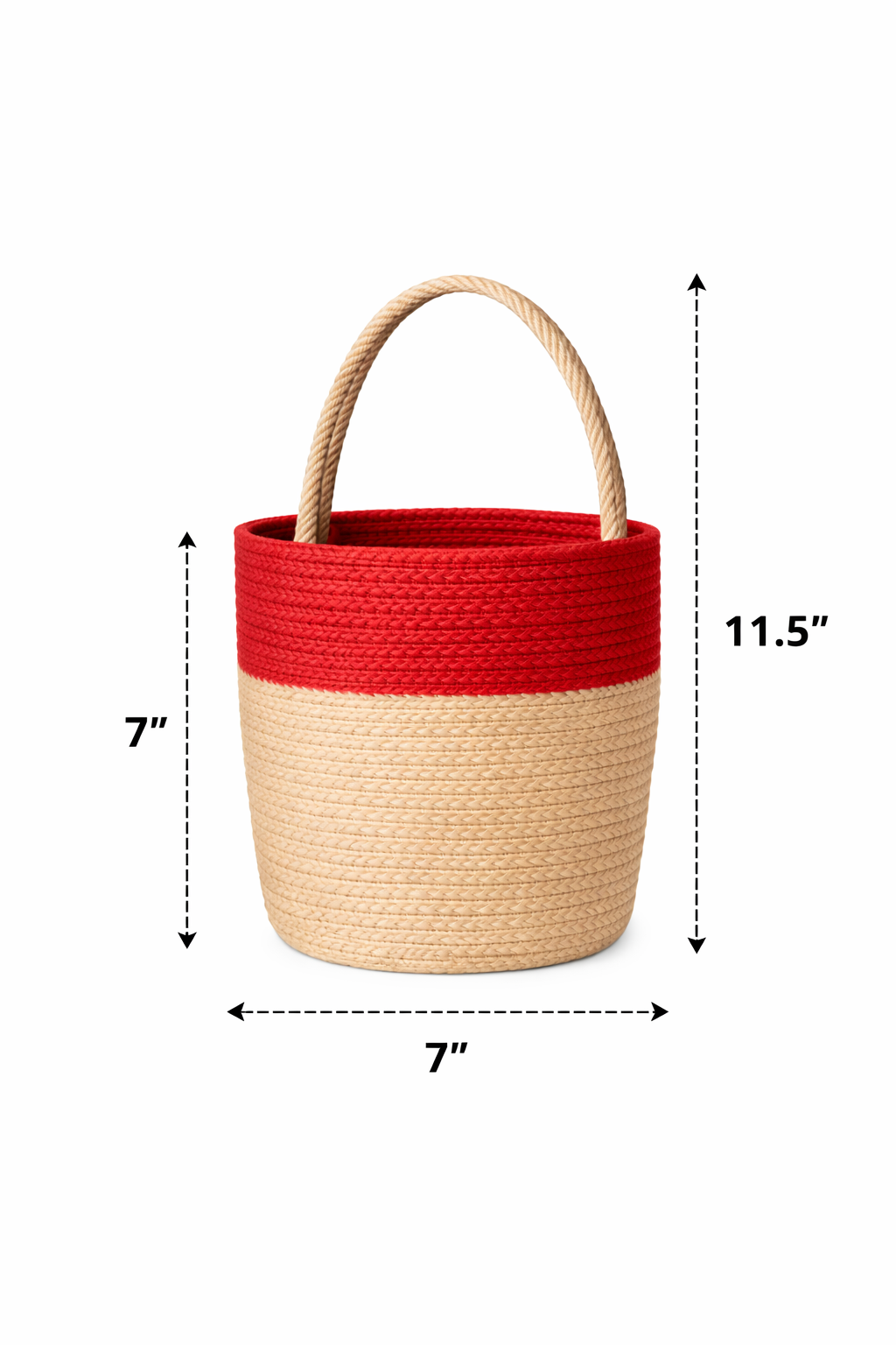 Milk Basket - RED
