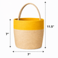 Milk Basket - Yellow