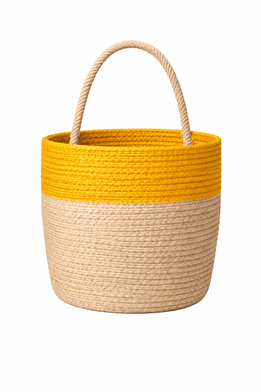 Milk Basket - Yellow