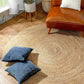 Round Jute Area Rug