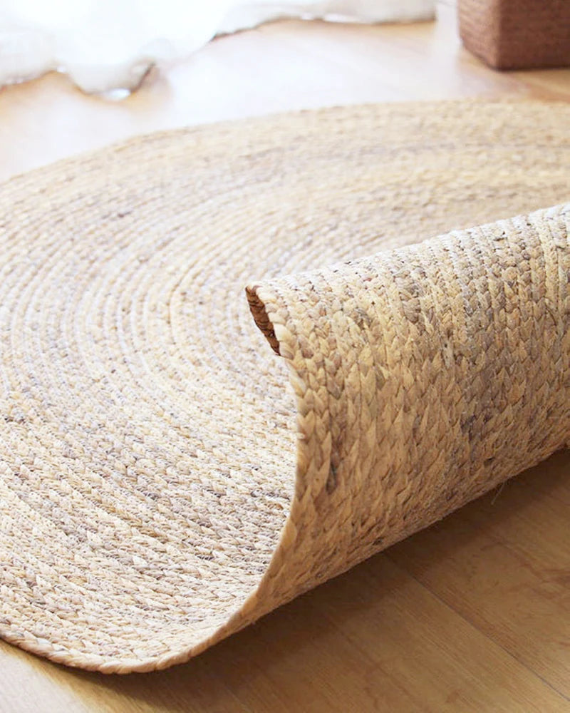 Round Jute Area Rug