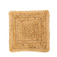 Upper Crust Square Jute Mats - Natural - jasmeyhomes