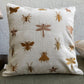 Embroidered Cushion Cover - Fireflies - jasmeyhomes