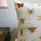 Embroidered Cushion Cover - Fireflies - jasmeyhomes