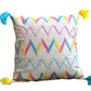 Embroidered Cushion Cover - Chevron - jasmeyhomes