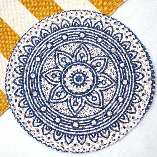 Set of 2 Designer Placemats - Cotton - jasmeyhomes