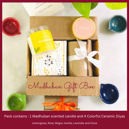 Madhuban Diwali Gift Box - Set of 5 - jasmeyhomes