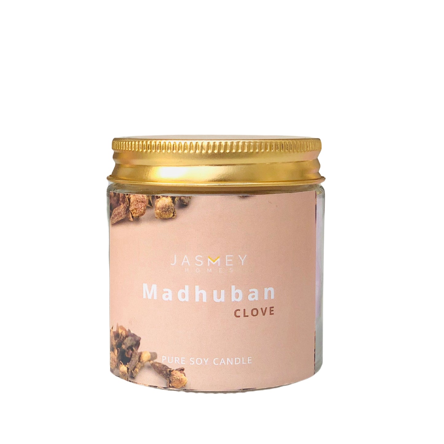 JASMEY HOMES | SET OF 2 SCENTED CANDLE- CLOVE AND LAVENDER - PURE SOY - jasmeyhomes