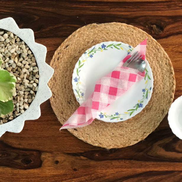 Round Jute Placemat - Natural - jasmeyhomes