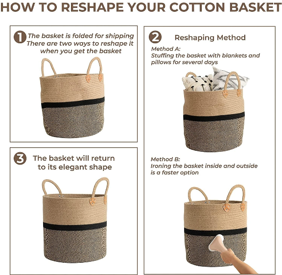 Colossal Laundry Basket - 16 Inches | Teal - jasmeyhomes